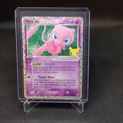 Mew ex - Celebrations Classic Collection 25th Anniversary 88/92 Pokemon TCG 2021 - Image 1