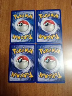 1999 Pokemon Fossil - Lot of 4 Trainer Cards - 1st Edition Trainer x4 - LP/EX - Image 2