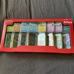 Pokemon TCG Prismatic Evolutions Costco 8 Mini-Tin Bundle - Image 1