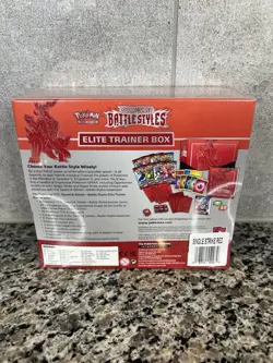 Pokemon Sword & Shield Battle Styles ETB ( Elite Trainer Box ) Sealed - Image 2
