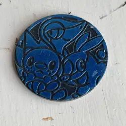 Blue Snivy Tepig Oshawott Unova Starters 2012 Pokemon TCG Coin Token SHINY B&W - Image 1