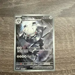 Steelix 150/132 Illustration Rare Pokemon Mega Evolution English NM - Image 1