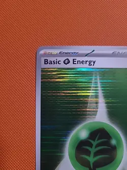 Basic Leaf Energy SVE 017 Holo Pokemon Black & White - Image 2