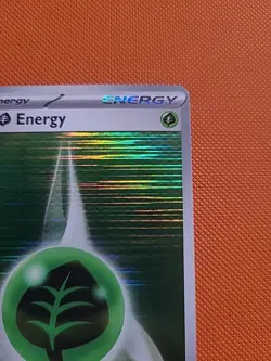 Basic Leaf Energy SVE 017 Holo Pokemon Black & White - Image 3