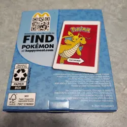 2025 McDonalds Happy Meal Pokemon Cards #6 Jigglypuff Sealed Box - Image 2