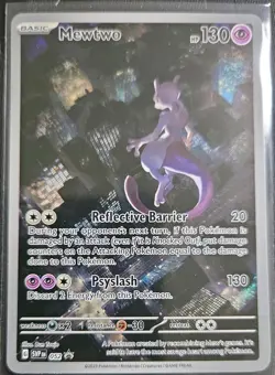 Pokemon TCG: Scarlet & Violet Promo Full Art Mewtwo Ultra Rare SVP EN 052 - Image 1