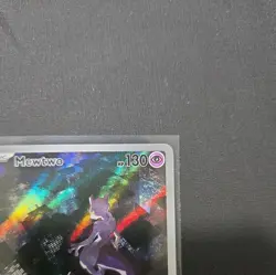 Pokemon TCG: Scarlet & Violet Promo Full Art Mewtwo Ultra Rare SVP EN 052 - Image 2