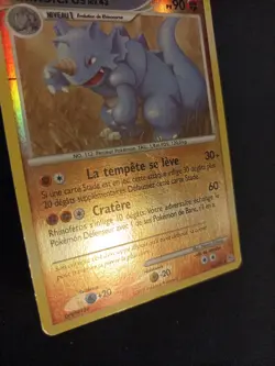 Carte Pokemon Rhinoferoce 60/130 Reverse Diamant Et Perle - Image 2