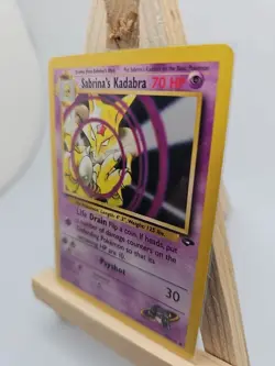 Pokemon Sabrina's Kadabra Gym Challenge 58/132 Near Mint Condition - Image 3