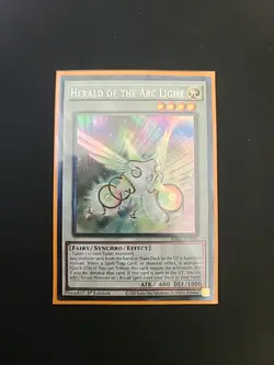 Herald Of The Arc Light Prismatic Collector's Rare 1st Edition RA01-EN031 Yugioh - Image 1