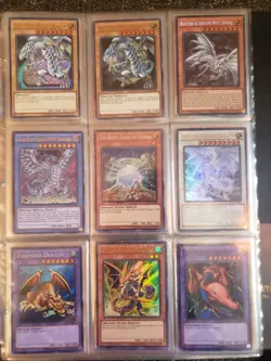 Yugioh Binder Collection All Holofoil Exodia Jinzo Blue Eyes Dark Magician +++++ - Image 3