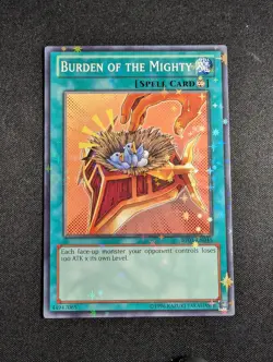 Yugioh - Burden of the Mighty BP01-EN045 Unlimited Edition Starfoil NM - Image 1