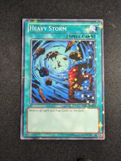 Yugioh - Heavy Storm BP01-EN038 Unlimited Edition Starfoil NM - Image 1