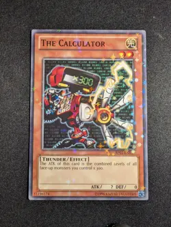 Yugioh - The Calculator BP01-EN149 Unlimited Edition Starfoil NM - Image 1