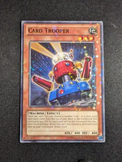 Yugioh - Card Trooper BP01-EN143 Unlimited Edition Starfoil NM - Image 1