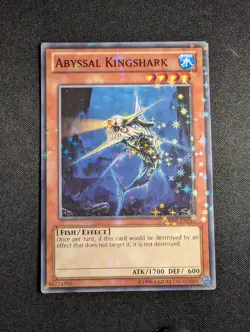 Yugioh - Abyssal Kingshark BP01-EN155 Unlimited Edition Starfoil MP - Image 1