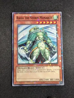 Yugioh - Raiza the Storm Monarch BP01-EN015 Unlimited Edition Starfoil NM - Image 1