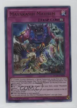 Mayakashi Mayhem Ultra Rare 1st Ed. YuGiOh Duel Overload #DUOV-EN056 - Image 1