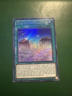 Ride of the Valkyries - SHVA-EN006 - Secret Rare - 1st Edition YuGiOh - Image 1