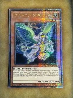 Yugioh The Agent of Mystery - Earth RA04-EN146 Quarter Century Secret 1st Ed NM - Image 1