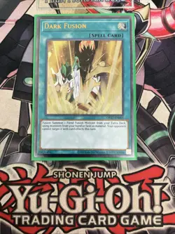 Dark Fusion Ultimate Rare OP27-EN003 Yugioh Evil Hero - Image 1