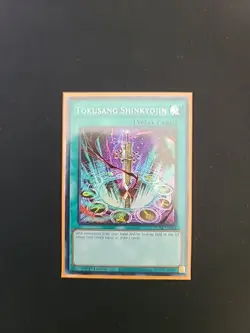 Tokusano Shinkyojin Secret Rare DUNE-EN064 Yugioh - Image 1