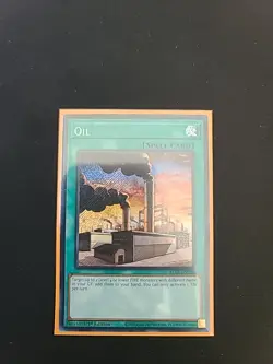 Oil Secret Rare 1st Edition BLTR-EN026 Yugioh - Image 1
