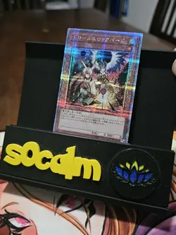 Droll & Lock Bird Alt Art QCAC-JP070 Quarter Century Secret Rare Yugioh Japanese - Image 1