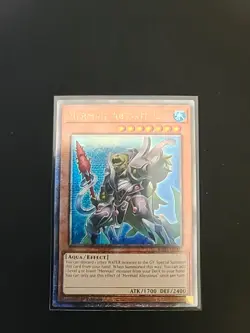 Mermail Abyssteus Quarter Century Secret Rare RA03-EN007 Yugioh - Image 1