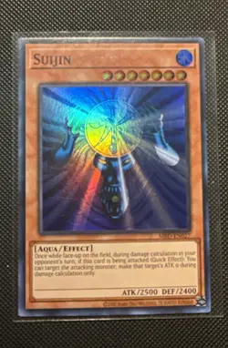 Yugioh Metal Raiders (25th Anniversary Edition) #MRD-EN027 Suijin Super Rare LP - Image 1