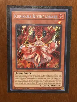 Yugioh - Kurikara Divincarnate POTE-EN031 - 1st - Secret Rare - NM - Image 1