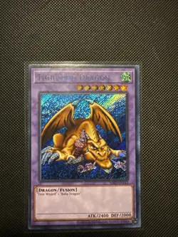 Thousand Dragon MRD-EN143 Metal Raiders 25th Anniversary Secret Rare Yugioh NM - Image 1