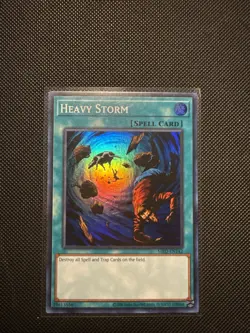 Heavy Storm - Super Rare - MRD-EN142 - Metal Raiders 25th-Yugioh TCG- NM - Image 1