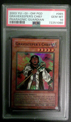 💫YUGIOH Gravekeeper's Chief PGD-065 Unlimited | PSA 10 Gem Mint - Pharaonic - Image 1