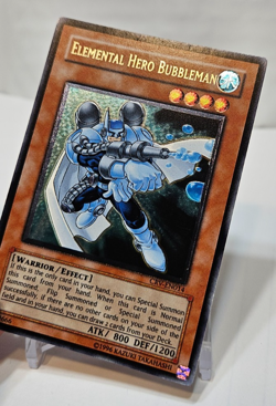 ULTIMATE Rare Elemental Hero Bubbleman CRV-EN014 Unlimited Yugioh 7689 - Image 4