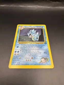 Pokemon TCG Giovanni's Gyarados Gym Challenge Holo Card 5/132 WOTC Rare - Image 1