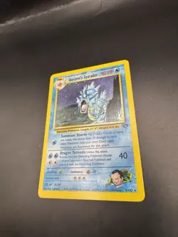 Pokemon TCG Giovanni's Gyarados Gym Challenge Holo Card 5/132 WOTC Rare - Image 3
