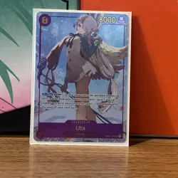 OP02-120 Uta Secret Rare Alternative Art One Piece TCG Card - Image 1