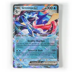 Pokemon - Greninja ex - SVP054 - Black Star Promo - Half Art Card - Image 1