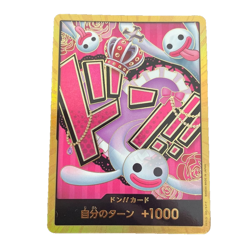 DON !! Card [Gold Frame] (Perona) ONE PIECE Card The Best PRB-01 - Image 1
