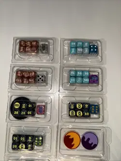 Pokemon ETB Dice Sets - 12 Packs of Dice + 3 Damage Counters - Bulk Dice Lot - Image 2