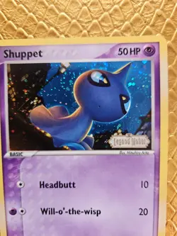 Pokemon Shuppet Legend Maker 63/92 Reverse Holo Mint Condition NM DOUBLE SWIRL ! - Image 3