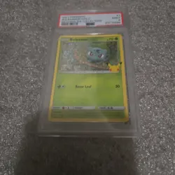 Bulbasaur 1/25 McDonald's HOLO MINT PSA 9. Pokemon McDonald's Collection - 2021 - Image 1