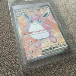 Pokemon TCG Wigglytuff Ex 187/165 Full Art Scarlet & Violet 151 - Image 2