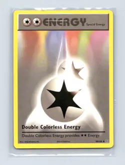 Double Colorless Energy 90/108 Uncommon Evolutions Pokemon Lightly Played - Image 1