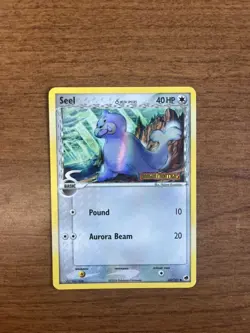 2006 Pokemon Seel Delta Species 62/101 Reverse Holo EX Dragon Frontiers NM - Image 1