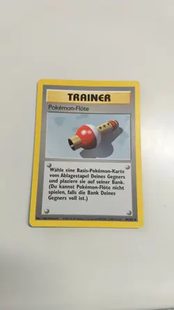 Pokemon TCG Karte - Trainer Pokemon-Flote - German/Deutsch - 86/102 Base Set - Image 1