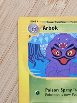 Arbok #35/165 Expedition Base Set Non Holo Rare E-reader WoTC Pokemon 2002 NM - Image 3