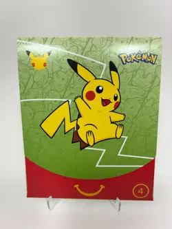Pokemon 25th Anniversary McDonalds 2021 (17) Happy Meal Promo Sealed Packs - Image 3