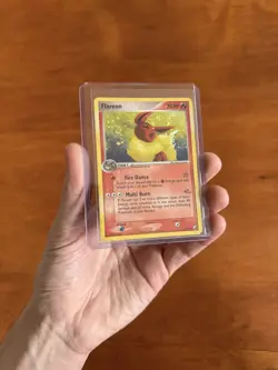 EX Unseen Forces Flareon 5/115 Holo - Ships Fast Vintage 2005 Pokemon - Image 3